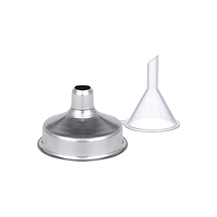 1.25in Stainless Steel and Plastic Funnel