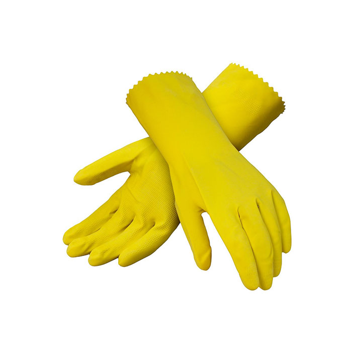 4-Inch Glove Box - Still Air Box DIY Kit with Hardware - Yellow 12-in Latex Cleaning Gloves with Flock Lining 6000